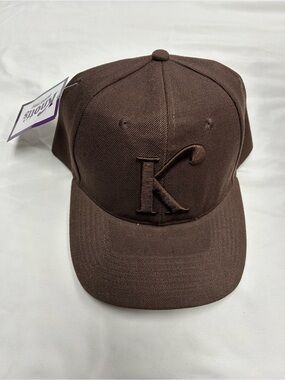 Knott’s Men's Brown 'K' Embroidered Baseball Cap